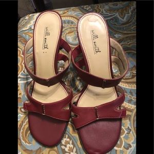 Willi Smith Red heels size 8m